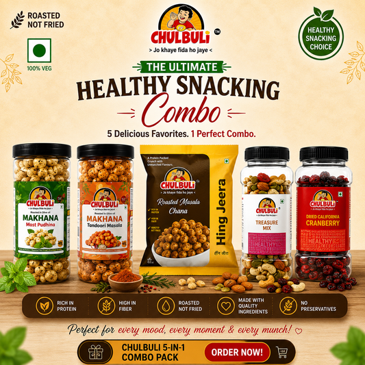 Chulbuli 5-in-1 Healthy Snacking Combo Pack